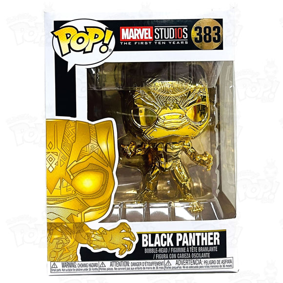 Marvel Black Panther (#383) Chrome - That Funking Pop Store!