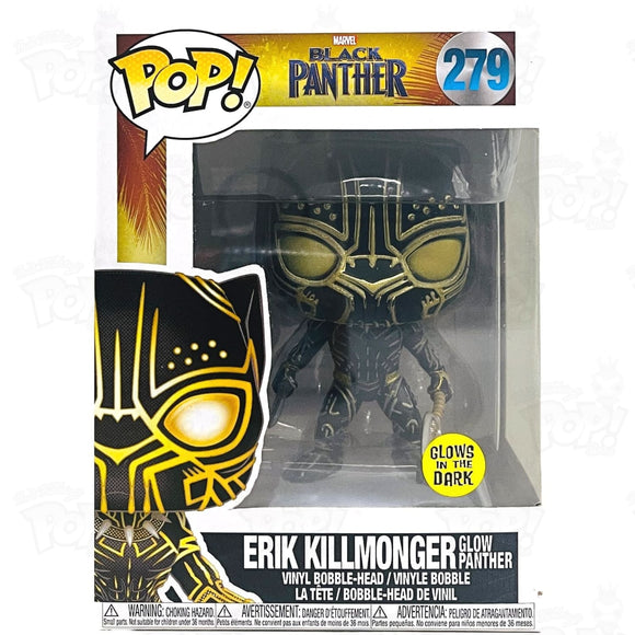 Marvel Black Panther Erik Killmonger (#279) Gitd Funko Pop Vinyl