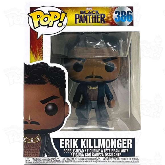 Black Panther Erik Killmonger (#386) Funko Pop Vinyl