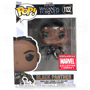 Marvel Black Panther Wakanda Forever (#1122) Collector Corps Funko Pop Vinyl