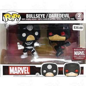 Marvel Bullseye & Daredevil (2-Pack) Funko Pop Vinyl