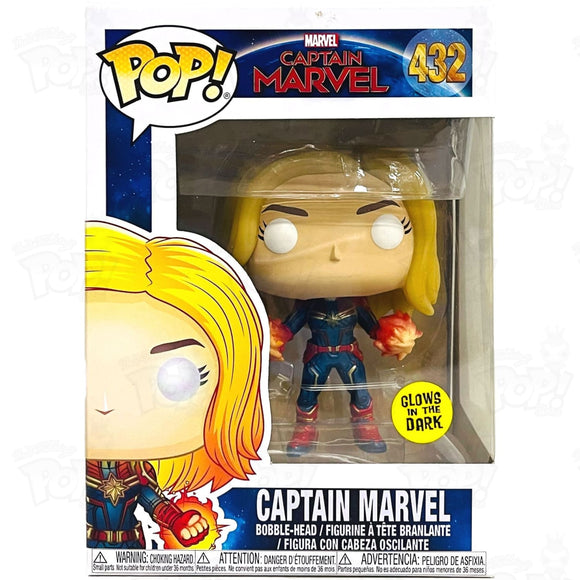 Marvel Captain (#432) Gitd Funko Pop Vinyl