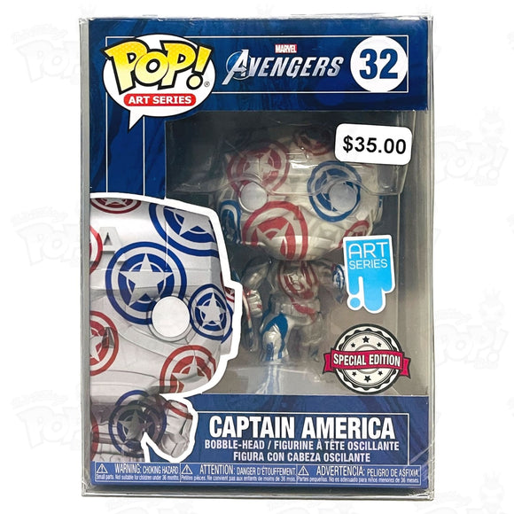 Captain America Artist Series (#32) Funko Pop Vinyl
