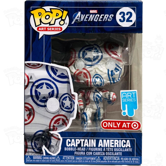 Captain America Artist Series (#32) Target Funko Pop Vinyl
