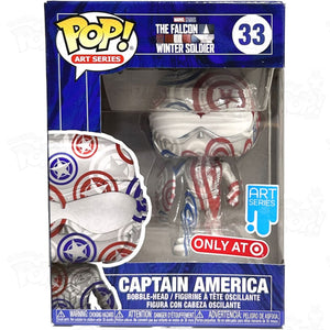 Captain America Artist Series (#33) Target Funko Pop Vinyl