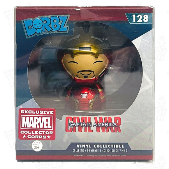 Marvel Captain America Civil War Iron Man (#128) Dorbz Collector Corps Funko Pop Vinyl