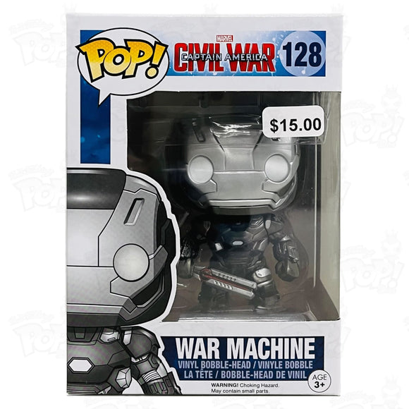 Marvel Captain America Civil War War Machine (#128) - That Funking Pop Store!