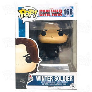 Marvel Captain America Civil War Winter Soldier (#168) Funko Pop Vinyl