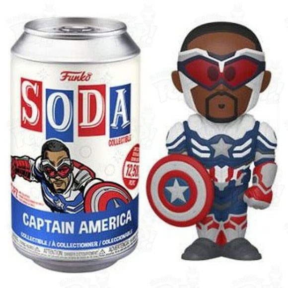 Captain America Soda Vinyl Soda