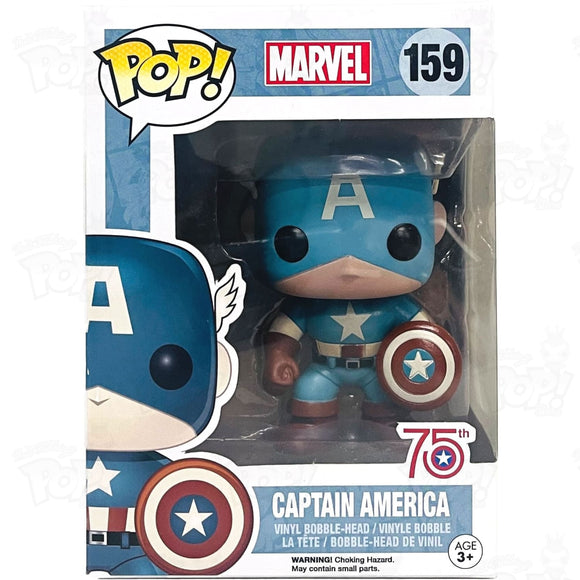 Marvel Captain America With Photon Shield (#159) Light Blue Funko Pop Vinyl