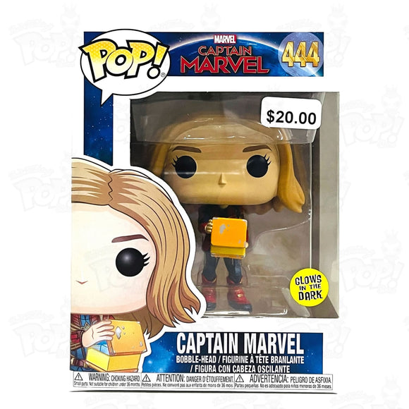 Marvel Captain Marvel (Glow) (#444) - That Funking Pop Store!