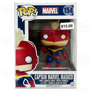 Marvel Captain Marvel Masked (#154) - That Funking Pop Store!