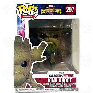 Marvel Contest Of Champions King Groot (#297) Funko Pop Vinyl