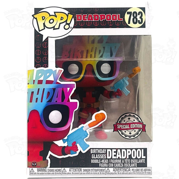 Deadpool Birthday Glasses (#783) Funko Pop Vinyl