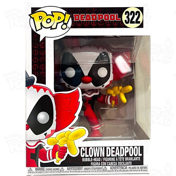Deadpool Clown (#322) Funko Pop Vinyl