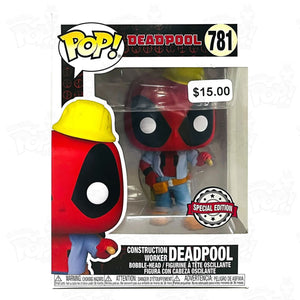 Marvel Deadpool Construction Worker (#781) - That Funking Pop Store!