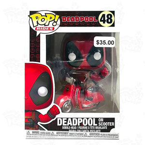 Marvel Deadpool on Scooter (#48) - That Funking Pop Store!