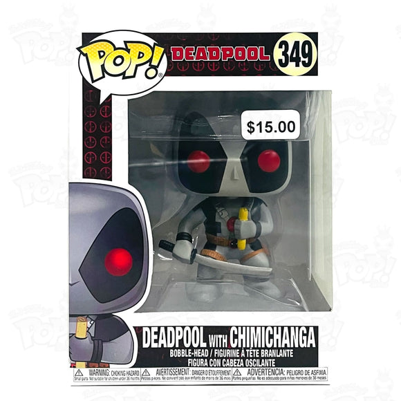 Marvel Deadpool with Chimichanga (#349) - That Funking Pop Store!