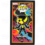 Marvel Eddie Brock (#869) Black Light Target Funko Pop Vinyl
