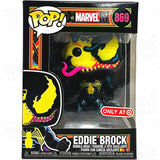 Marvel Eddie Brock (#869) Black Light Target Funko Pop Vinyl