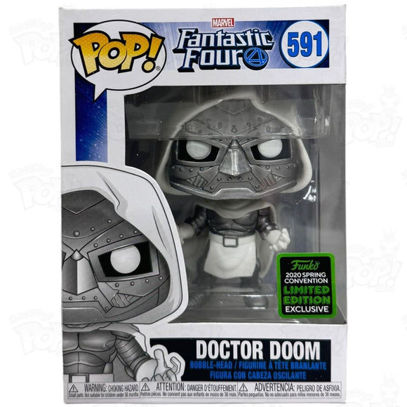 Marvel Fantastic Four Doctor Doom (#591) 2020 Spring Convention Funko Pop Vinyl