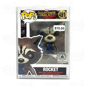 Marvel Guardians of the Galaxy Breakout Rocket (#491) Disney Store Exclusive - That Funking Pop Store!
