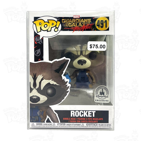 Marvel Guardians of the Galaxy Breakout Rocket (#491) Disney Store Exclusive - That Funking Pop Store!