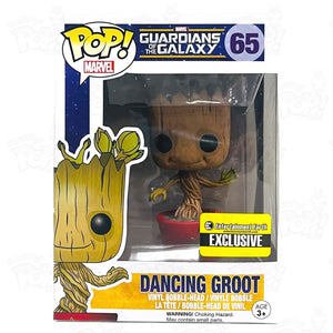 Marvel Guardians Of The Galaxy Dancing Groot (#65) Entertainment Earth Funko Pop Vinyl