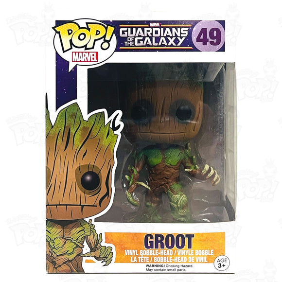 Marvel Guardians Of The Galaxy Groot (#49) [Moss] Funko Pop Vinyl