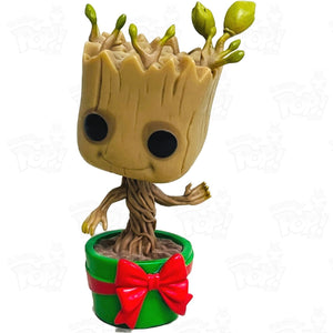 Marvel Guardians Of The Galaxy Holiday Dancing Groot Out-Of-Box Funko Pop Vinyl