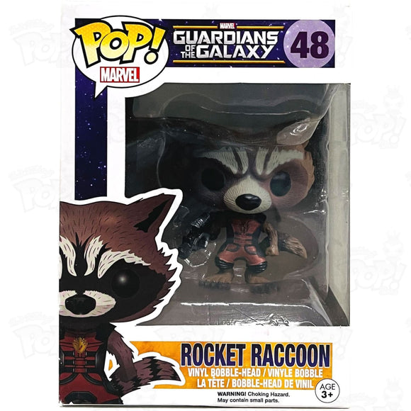 Marvel Guardians Of The Galaxy Rocket Raccoon (#48) Funko Pop Vinyl