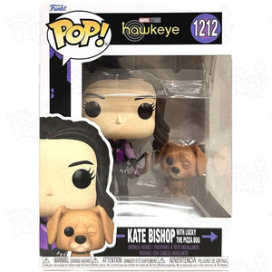 Marvel Hawkeye Kate Bishop With Lucky (#1212) Funko Pop Vinyl