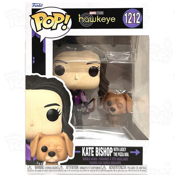 Marvel Hawkeye Kate Bishop With Lucky (#1212) Funko Pop Vinyl