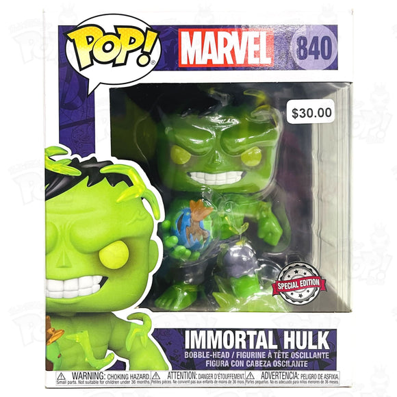 Marvel Hulk Immortal 6 Super Sized Pop Vinyl