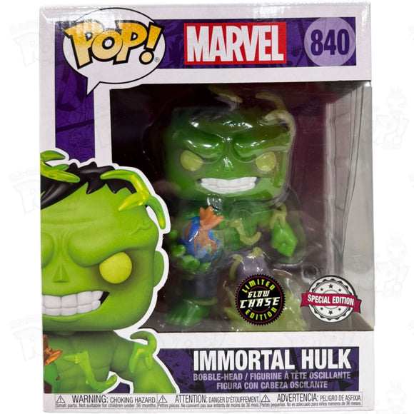 Marvel Hulk Immortal 6 Super Sized Pop Vinyl Chase