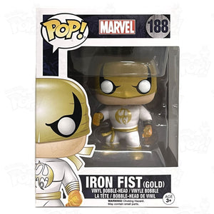 Marvel Iron Fist (Gold) (#188) - That Funking Pop Store!