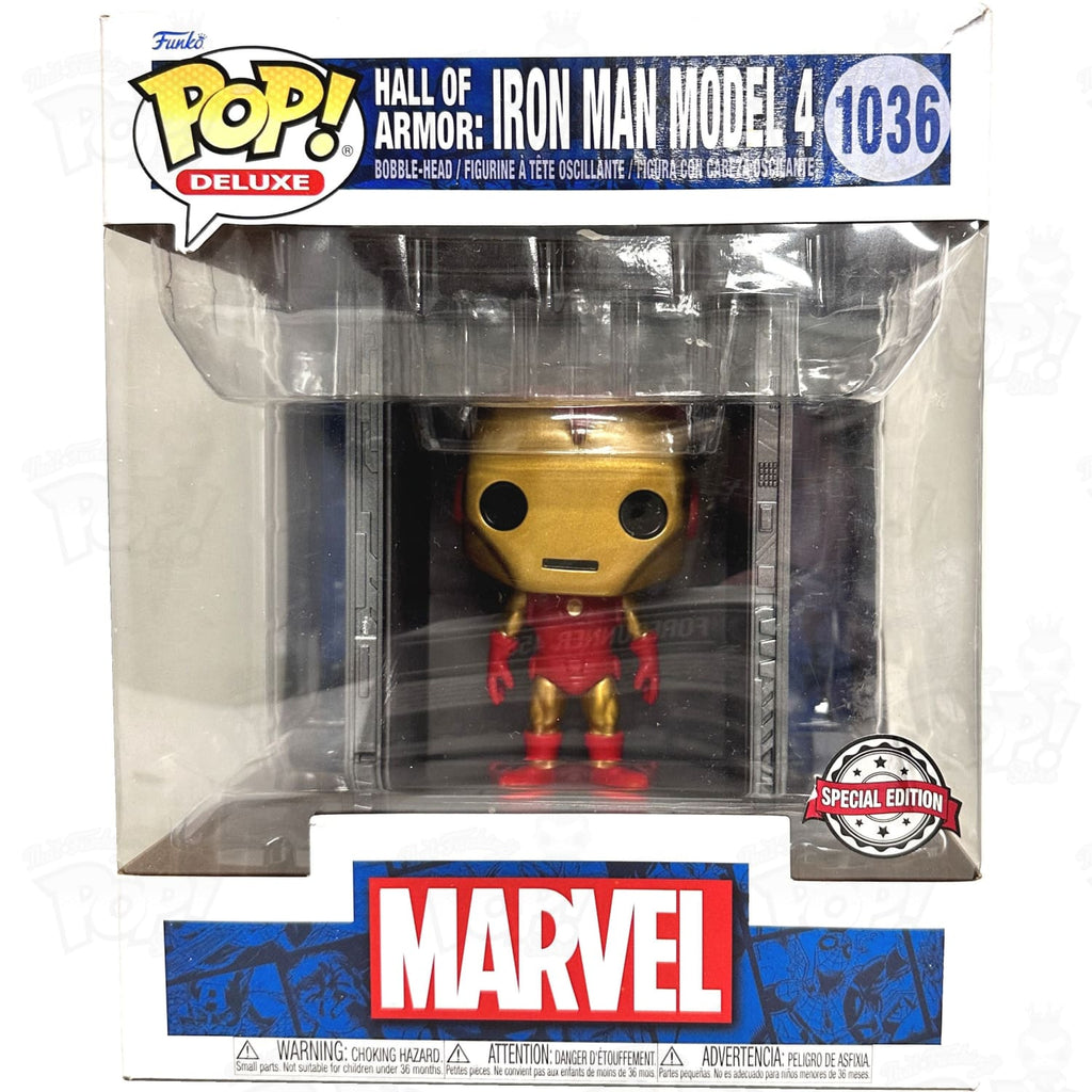 Pop! Deluxe: Marvel - Hall Of Armor: Iron Man Model 1 | Funko Universe