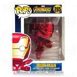 Marvel Iron Man Red Chrome (#285) Funko Pop Vinyl