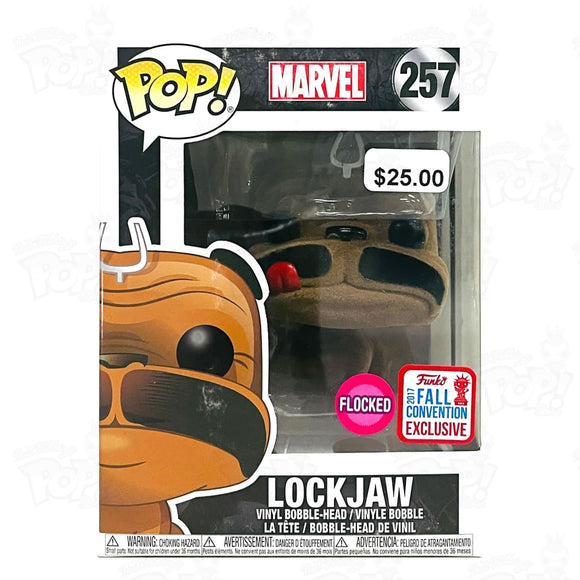 Marvel Lockjaw (Flocked) (#257) - That Funking Pop Store!