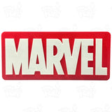 Marvel Logo Display Sign Loot