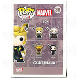 Marvel Loki (#36) Black And White [Damaged] Funko Pop Vinyl