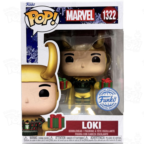 Marvel Loki Holiday (#1322) Funko Pop Vinyl