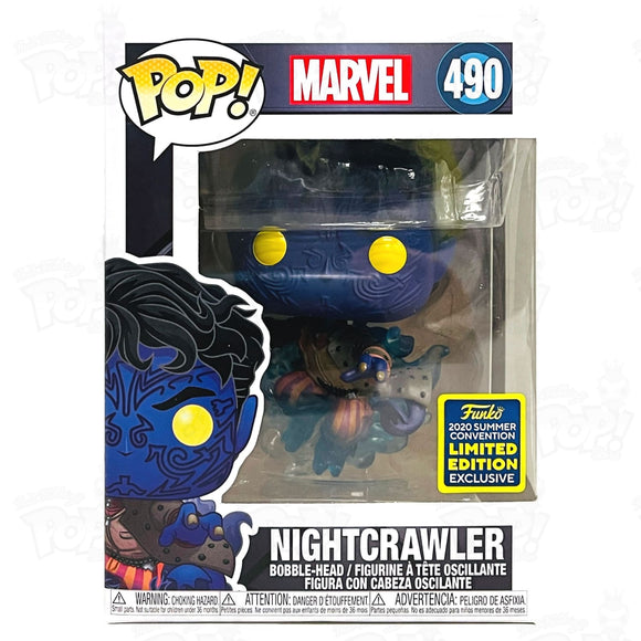 Marvel Nightcrawler (#490) 2020 Summer Convention Funko Pop Vinyl
