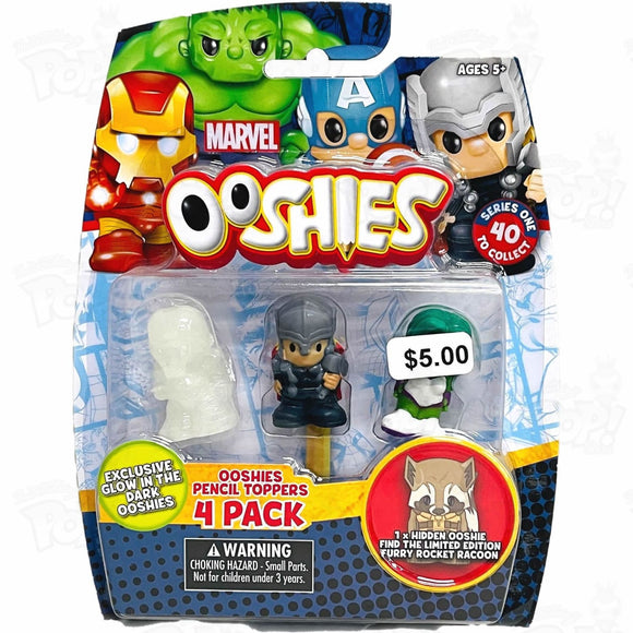 Marvel Ooshies Series 1 (4-Pack) Loot