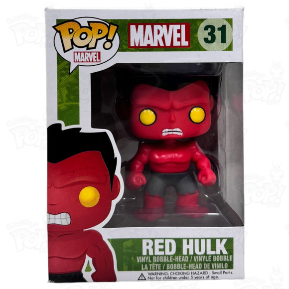Marvel Red Hulk (#31) Funko Pop Vinyl