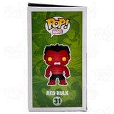 Marvel Red Hulk (#31) Funko Pop Vinyl