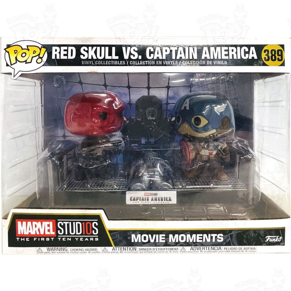 Marvel Red Skull Vs Captain America (#389) Funko Pop Vinyl