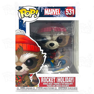 Marvel Rocket (Holiday) (#531) Funko Pop Vinyl