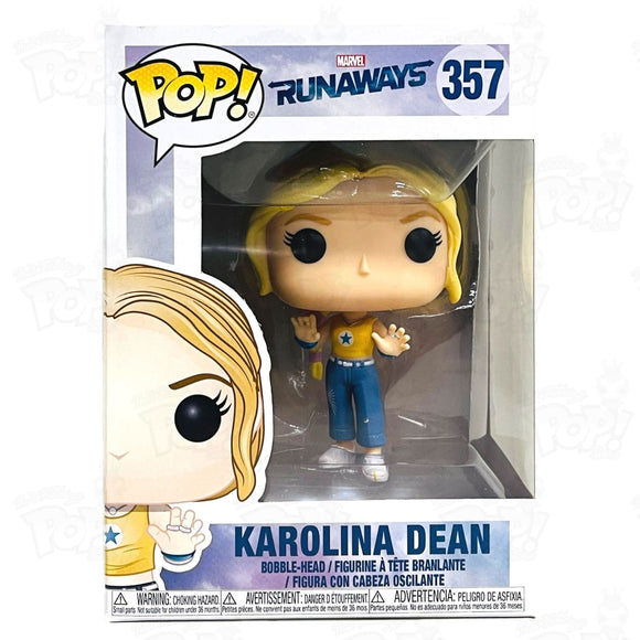 Marvel Runaways Karolina Dean (#357) Funko Pop Vinyl