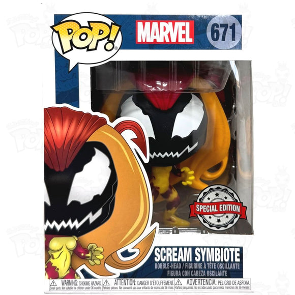 Marvel Scream Symbiote (#671) Funko Pop Vinyl